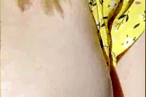 wifey flashes her big tits while drivin in the car part 3