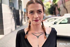 I got caught giving a dirty creampie to tattooed Malafalda