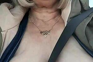 Going Down The Road With My Tits Out – Flashing Publicly!