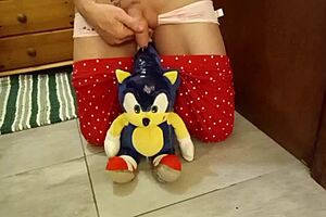 watch this non-stop compilation of peeing in panties and wetting myself