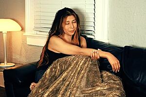 Interview with Allidoll reveals her cute Latina ass and natural tits subtly.