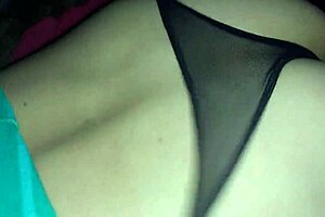 Trans blonde milf invites for sunday in her bed.