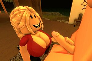 Roblox Girl Sucks Boyfriend's Small Cock?