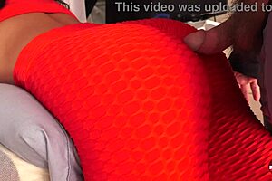 She surprised him with a massage while her pussy dripped from the fresh cum load inside. He couldn't believe how wet and inviting it felt during the intimate session.