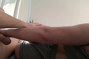 my 18 yo roommate with huge tits rides like crazy