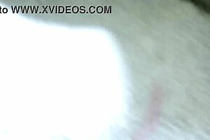 Ebony Teen Soaked in Cum from Monster Cock