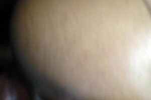 Doggy raw slomo with rough cock in bent over pussy