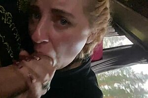 caught without bus ticket, sucked inspector's dick