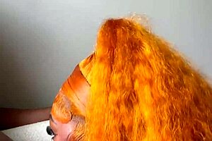 little 18+ firecracker pops off with ball licking, sucking, riding big black cock to creampie.