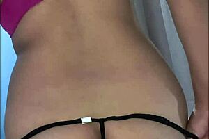 Hot stepmom poses in lingerie for intense photoshoot with stepson