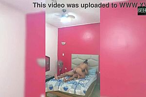 i let the masked pervert get fucked without condom in hotel, take out all the cum