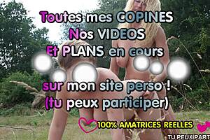 Lesbian teen tastes her first strapon outdoor in public