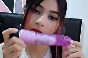 Give me that blowjob, stepfather? Colombian housewife sucks huge cock!