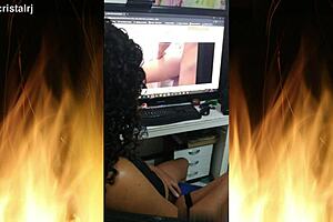 Jade, the spectacular brunette, in part 10 of her series.