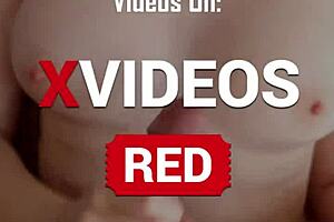 Stepsister gives handjob leading to huge cum on tits pov