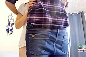 Casada liberal takes big cock doggystyle to fulfill cuckold fantasies of husband in voyeur couple session