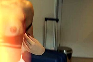 Boy licks topanga's pussy then fucks her doggystyle after helping with luggage