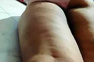 Come on, feel how this desi indian wife gets her big ass massaged by the sales boy in homemade action.