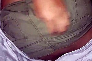 Stepdad bursts in catches me without panties touches intimate parts for money