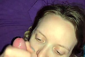 Milf Gets Cum Covered Facial After Intense Face Fucking And Ball Licking!