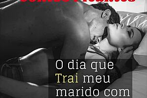 In this erotic tale a woman gives in to her tenant with blowjob and pussy action in cuckold scenario