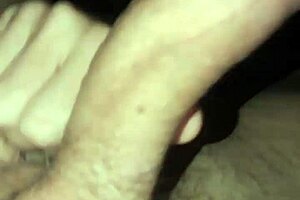 big dick gets intense stroking during a solo porn session leading to massive orgasmic release