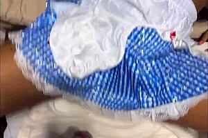 Oh wow, follow that big black dick road with blowjob, riding, doggystyle, and wet pussy action in this pregnant ebony sex tape