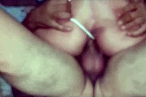 The maid sneaks in while I nap and rips clothes for dripping anal cum on big ass