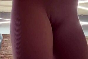 I feel so intense pushing my limits with extreme public masturbation and training right at the gym