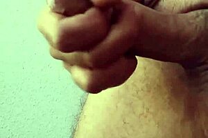 she plays with my cock drool while recording everything ends in handjob and her covered in cum real amateur couple vnkyamo