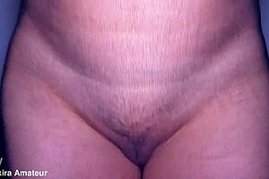 The hot milf step mom rubbed her hairy pussy on huge cock. She bent over doggystyle in lingerie for fat cum covered action.