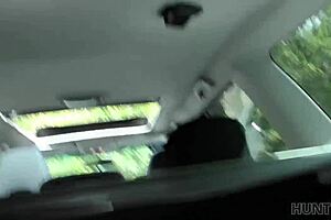 Young Well-Rounded Girl Needs Cash for Outdoor Pov Fucking with European Wife in Czech Pickup