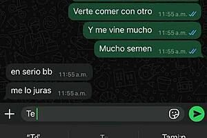 What if I discover my girlfriend as a slut via WhatsApp with her lover part 1?