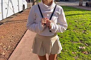 i let teacher fuck my tight ass with blowjob and creampie in small tits teen slut action gaping finish