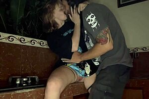 Hey, I'm banging this cute blonde teen on the kitchen counter real rough 😏