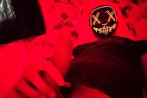 the young 18+ latino showed off his huge thick cock in a pov view