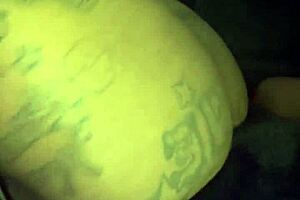 Hey, check out this boyfriend's dick getting sloppy blowjob and creampie from ebony girlfriend in missionary 😏