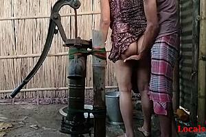 Bangladeshi Village Wife Enjoys Outdoor Anal Sex with Husband's Friend in Wedding Ranch Setting