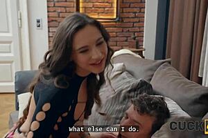 Cuck4k My Tight Pussy Couldnt Resist This Hot Jerk with Wife Sharing and Watching