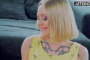 Rebecca Volpetti Emily Cutie & Kinuski Dive into Lesbian Fuck on Lazy Weekend