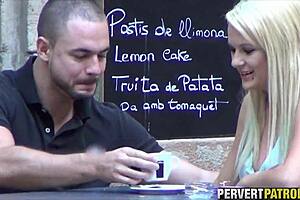 i'm filming this couple fuckin thru the window oh man