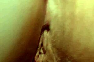 Maturemons grinds her huge shaved wet pussy lips gaping on blonde cougar wife with monster flashing in homemade close-up exhibitionist style until steaming hot chubby action builds.