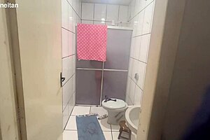 Camila Gaucha faces Halloween terror as Michael Myers roughly fucks her ass without mercy in this parody.