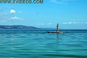 Kayak number three in outdoor mature amateur adventure.