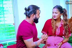 Desi Cute School Girl First Time Fucking with Body Builder Boyfriend