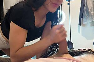 Horny Colombian neighbor lets me fuck her in homemade quickie with wet pussy