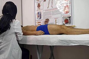 My cock got hard right in front of the nurse