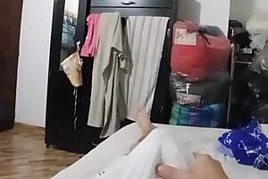 didn't know the neighbor was recording while i sucked his dick, hope my husband doesn't find out!