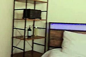 brothers busty slutty girlfriend sarah arabic cheats with big black cock in tight pussy