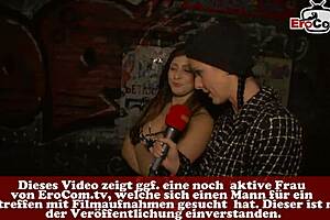 Public street casting young girl picks up stranger guys boldly